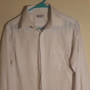 White George Long sleeved  medium shirt